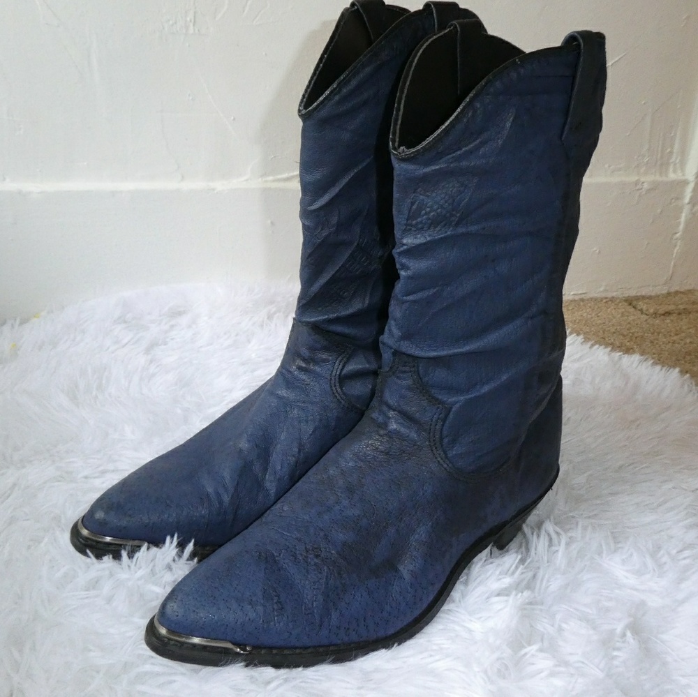 Dingo Blue Western Cowboy boots